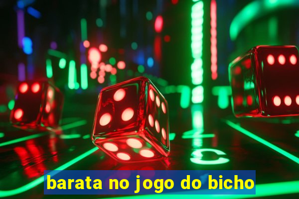 barata no jogo do bicho